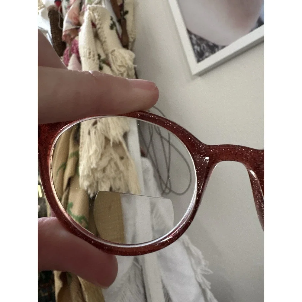 Armani Exchange AX3063 8287 Glitter Pink Oval Womens Eyeglasses‎ 52mm